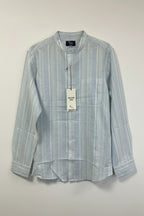 Men's Linen Blend Long Sleeve Casual Shirt