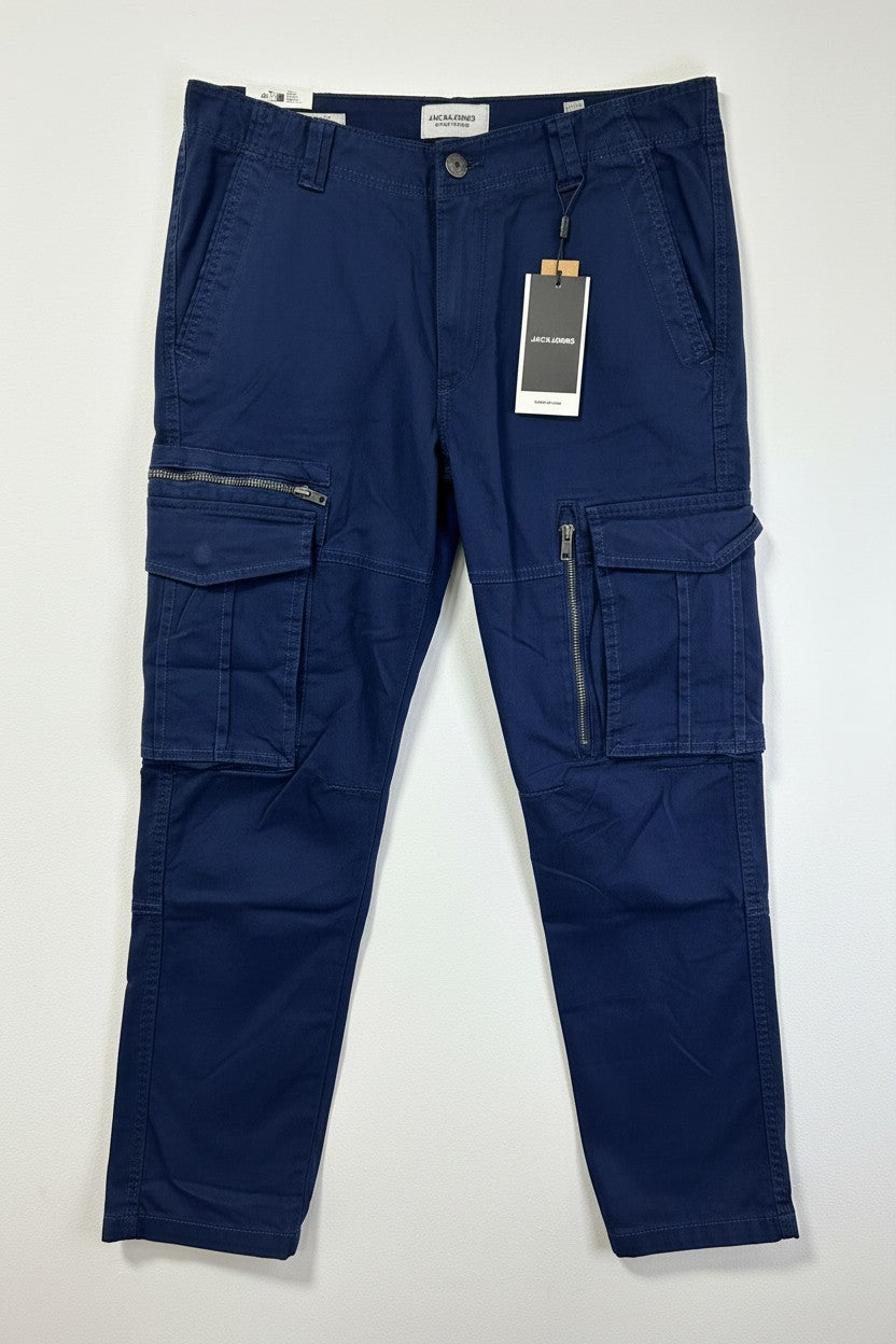 Men’s Cargo Trousers Stretch Utility Workwear Pants