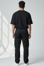 Men’s Cargo Trousers Stretch Utility Workwear Pants