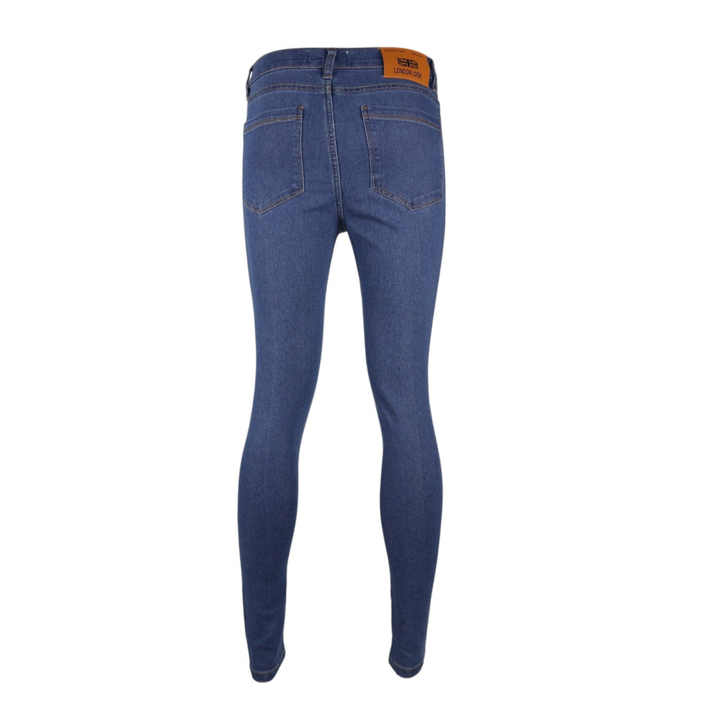 Women’s High Waisted Skinny Stretch Jeans – Slim Fit Denim Jeggings