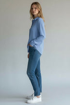 Women's Long Sleeve Stretch Formal Blouse Shirt Pack of 12 pcs