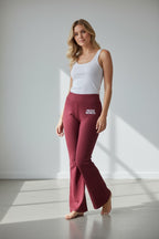 Women's High Waist Boot Cut Palazzo Leggings
