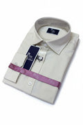 Men's Premium Cotton Solid Long Sleeve Shirt