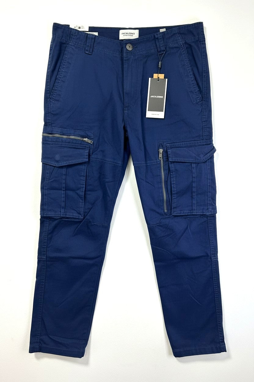 Men’s Cargo Trousers Stretch Utility Workwear Pants