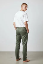 Men's Cotton Stretch Slim Fit Chino Trousers