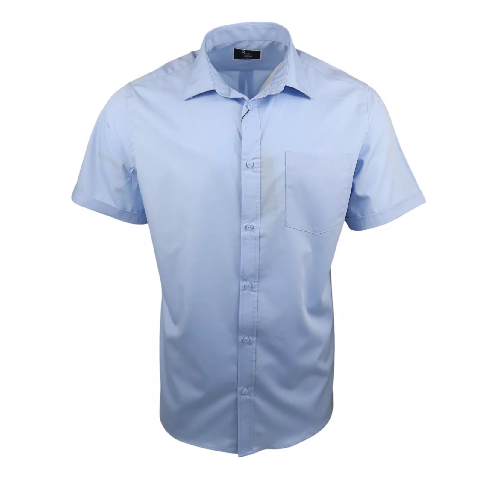 Men's Cotton Blend Short Sleeve formal Shirt